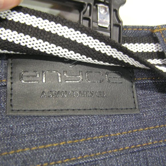 ENYCE JEANS 38X34 RIGID DENIM STRAIGHT FIT - Picture 12 of 12